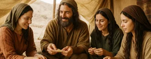 Jacó e suas mulheres no antigo Israel