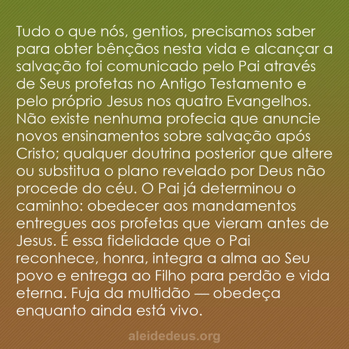 b0409 - Postagem sobre a Lei de Deus: Tudo o que nós, gentios, precisamos saber para obter...